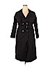 Unbranded 100% Cotton Black Trenchcoat Size 3X - photo 1