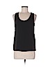 Ann Taylor 100% Rayon Black Sleeveless Blouse Size M (petite) - photo 1
