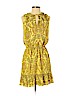 Banana Republic 100% Polyester Yellow Casual Dress Size XS (petite) - photo 1