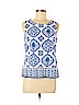 Talbots 100% Cotton White Sleeveless Blouse Size 6 (petite) - photo 1