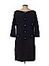 Moschino Couture 100% Wool Blue Cocktail Dress Size 12 - photo 2