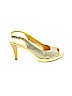 Nine West Gold Heels Size 7 - photo 1