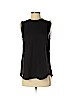 Theory 100% Silk Black Sleeveless Silk Top Size P (petite) - photo 1