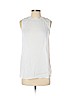 Reiss 100% Viscose White Sleeveless Blouse Size 0 - photo 1