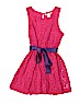Total Girl Lace Pink Dress Size 8 - photo 1