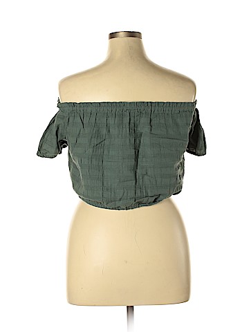 Aerie Short Sleeve Blouse (view 2)