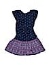 OshKosh B'gosh 100% Cotton Print Blue Dress Size 10 - photo 2