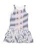 Fab Kids 100% Cotton Stripes Ivory Dress Size XL (youth) - photo 1