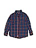 OshKosh B'gosh 100% Cotton Blue Long Sleeve Button-Down Shirt Size 8 - photo 1