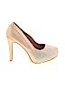 Chase & Chloe Gold Heels Size 10 - photo 1