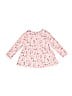 Baby Gap 100% Cotton Print Pink Long Sleeve Top Size 5T - photo 2