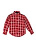 Tommy Hilfiger 100% Cotton Red Long Sleeve Button-Down Shirt Size S (kids) - photo 1