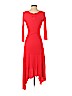 BCBGMAXAZRIA Red Casual Dress Size XS - photo 2