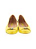 Longchamp 100% Leather Yellow Flats Size EU 39 - photo 2