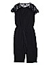 Ann Taylor LOFT 100% Polyester Black Jumpsuit Size 0 (petite) - photo 1