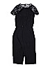 Ann Taylor LOFT 100% Polyester Black Jumpsuit Size 0 (petite) - photo 2