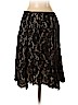 Ann Taylor 100% Polyester Black Casual Skirt Size 4 (petite) - photo 2
