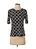 Pink Tartan Black Short Sleeve Blouse Size S - photo 1
