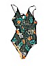 Moontide Green One Piece Swimsuit Size 6 - photo 1