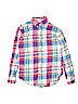 Ralph Lauren 100% Cotton Red Long Sleeve Button-Down Shirt Size 16 - 18 - photo 1