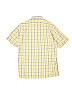 Tommy Hilfiger 100% Cotton Yellow Short Sleeve Button-Down Shirt Size L (kids) - photo 2