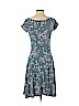 Ann Taylor LOFT Outlet Blue Casual Dress Size S (petite) - photo 2