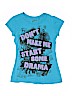 Ransom Girl 100% Cotton Blue Short Sleeve T-Shirt Size M (kids) - photo 1