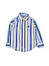 Chaps 100% Cotton Blue Long Sleeve Button-Down Shirt Size 3T - photo 1