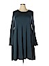Lou & Grey Blue Casual Dress Size XXL - photo 1
