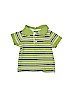 Baby Gap 100% Cotton Green Short Sleeve Polo Size 6-12 mo - photo 1