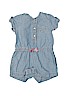 Carter's 100% Cotton Blue Short Sleeve Outfit 0-3 MO / 3 MO - photo 1