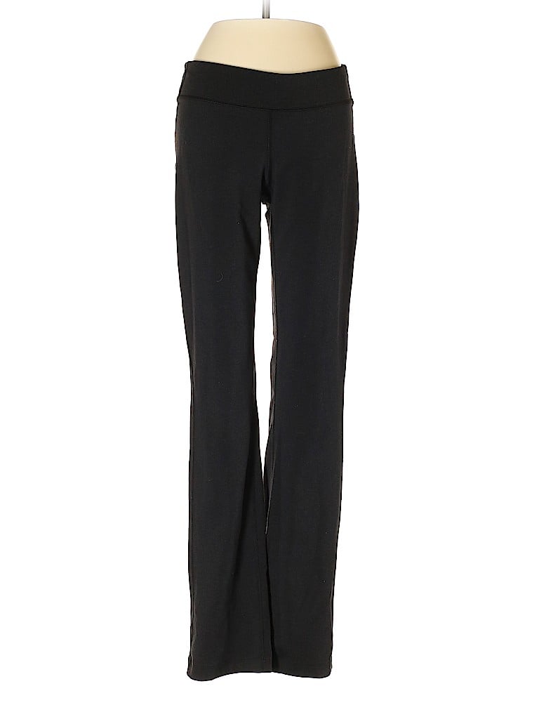 lucy Solid Black Gray Active Pants Size S - 79% off | thredUP