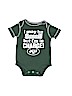 NFL 100% Cotton Green Short Sleeve Onesie Size 0-3 mo - photo 1