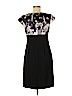 Ann Taylor Factory 100% Polyester Black Casual Dress Size 6 - photo 2