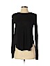 Halston Heritage Black Long Sleeve Top Size XS - photo 1