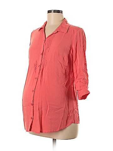 Motherhood 3/4 Sleeve Blouse (view 1)