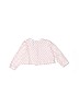 Little Me 100% Cotton Polka Dots Pink Cardigan 6-9 MO / 9 MO - photo 2