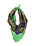 Assorted Brands 100% Polyester Print Green Scarf One size - photo 1
