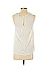 American Eagle Outfitters 100% Polyester Ivory Sleeveless Top Size S - photo 2