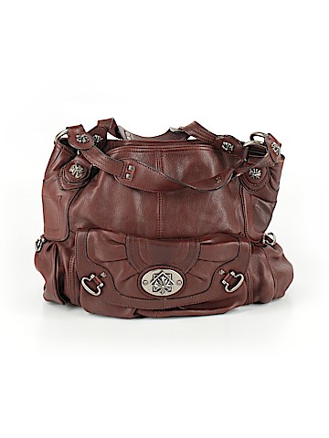 B Makowsky Leather Shoulder Bag (view 1)