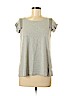 Cynthia Steffe Gray Short Sleeve Top Size M - photo 1
