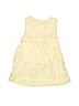 Gymboree 100% Cotton Solid Yellow Dress Size 10 - 12 - photo 2