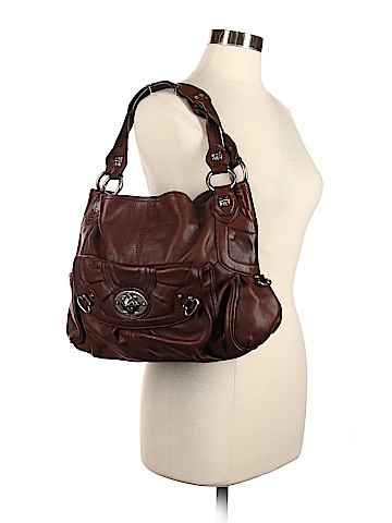 B Makowsky Leather Shoulder Bag (view 2)