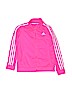 Adidas 100% Polyester Pink Track Jacket Size 12 - 14 - photo 1
