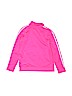 Adidas 100% Polyester Pink Track Jacket Size 12 - 14 - photo 2