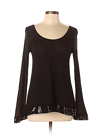 Ecru Long Sleeve Top (view 1)