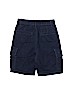 Gap Kids 100% Cotton Solid Blue Cargo Shorts Size 6 - photo 2