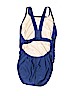 Speedo Blue One Piece Swimsuit Size 14 - photo 2