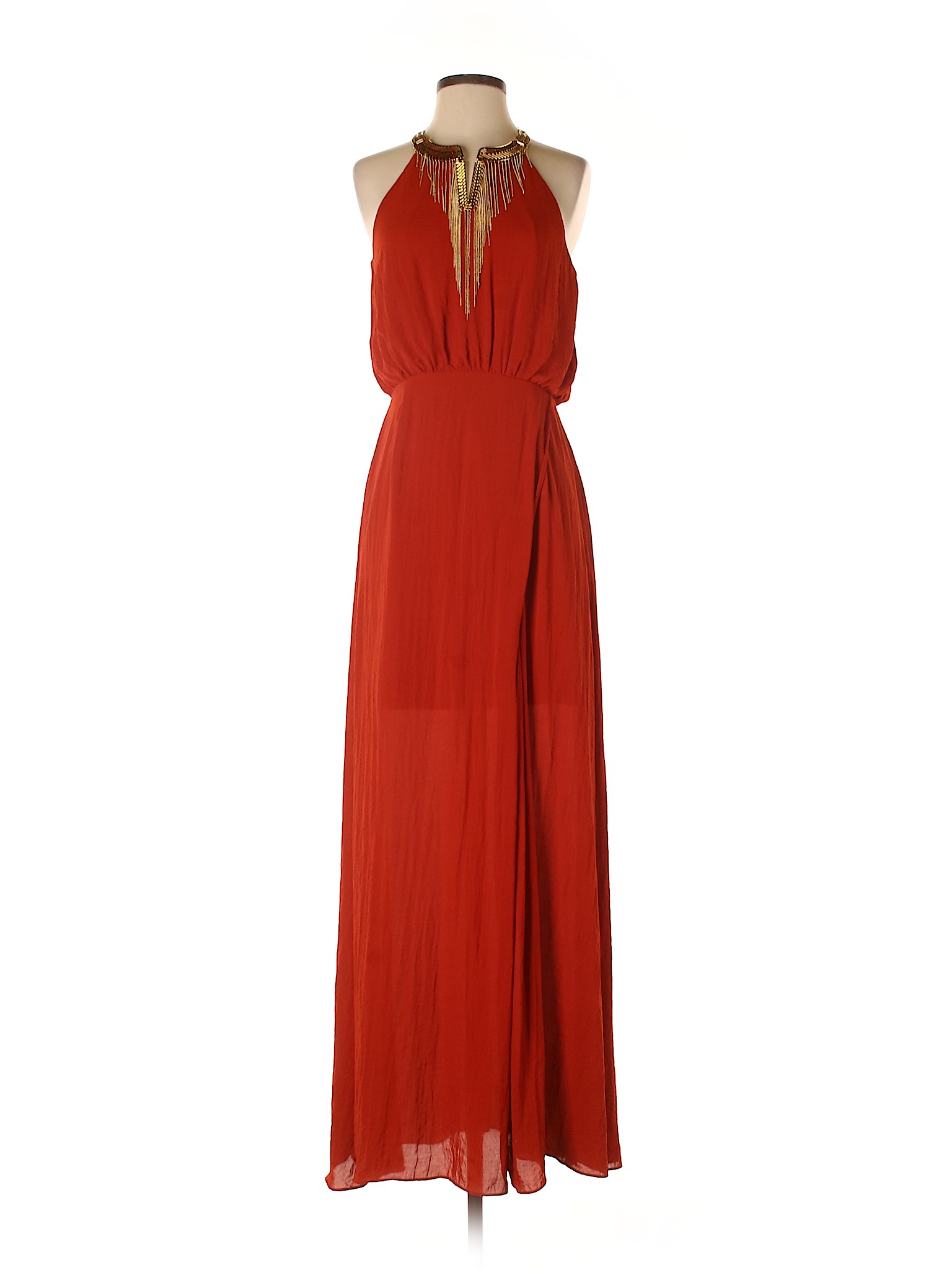 H&M Women Red Casual Dress 8 | eBay