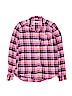 Abercrombie 100% Cotton Pink Long Sleeve Button-Down Shirt Size 13 - 14 - photo 1
